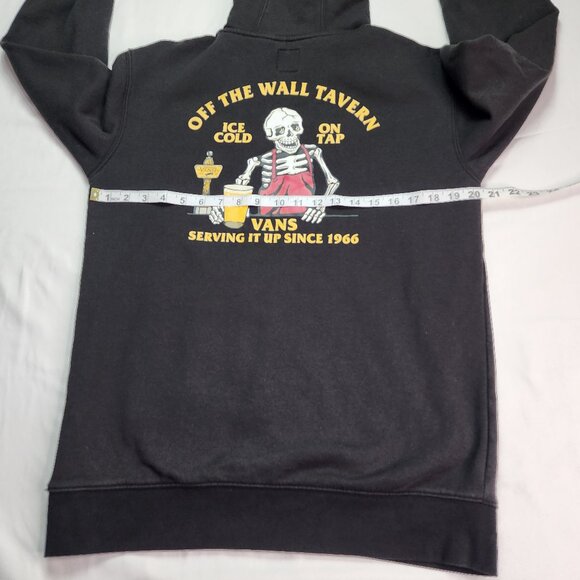 Vans Off The Wall Skateboard Tavern Hoodie Sweatshirt (M) - Picture 8 of 9